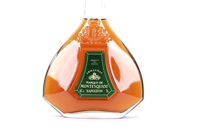 Lot 438 - A bottle of Marquis De Montesquiou Napoleon Armagnac