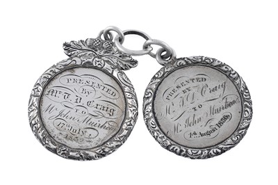 Lot 226 - Two Victorian Scottish ‘Dux’ prize medals