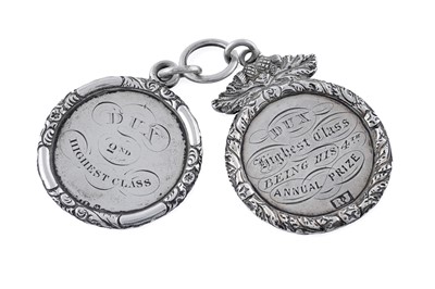 Lot 226 - Two Victorian Scottish ‘Dux’ prize medals