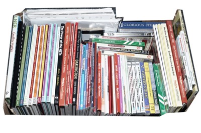 Lot 344 - A selection of books, pamphlets and DVDs relating to trains, railways and buses