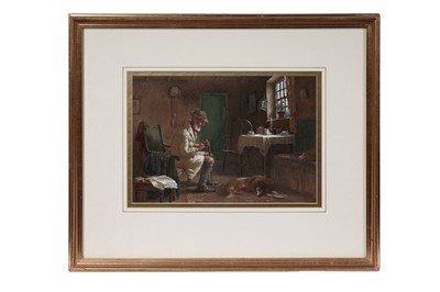 Lot 949 - William Kay Blacklock - Old Companions | watercolour