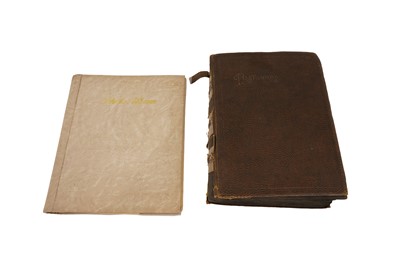 Lot 98 - Two postcard albums and contents