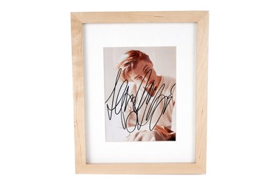 Lot 103 - Four signed photographs