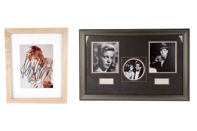 Lot 103 - Four signed photographs