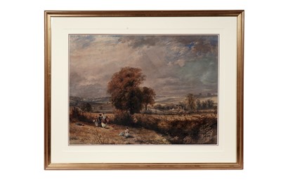 Lot 978 - John Mallows Youngman - The Picnic Party | watercolour