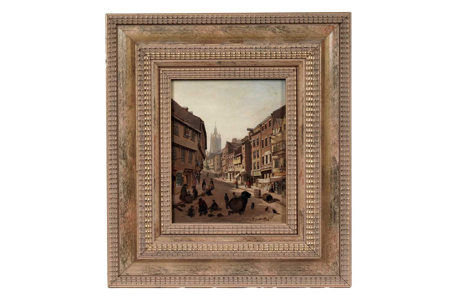 Lot 999 - Samuel Dukinfield Swarbreck - A View From The Side, Newcastle-Upon-Tyne | oil