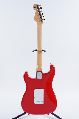 Lot 129 - A signed Mark Knopfler Signature Fender Stratocaster