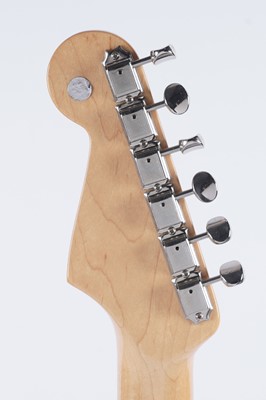 Lot 129 - A signed Mark Knopfler Signature Fender Stratocaster