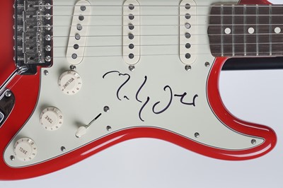 Lot 129 - A signed Mark Knopfler Signature Fender Stratocaster