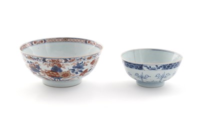 Lot 851 - A Chinese 'Imari' bowl; and one other