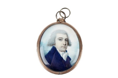 Lot 918 - Attributed to John Barry - Portrait of a gentleman | miniature