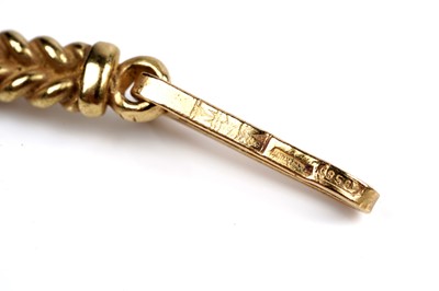 Lot 568 - Massimo Maria Melis: an emerald and high carat gold necklace and earrings of classical design