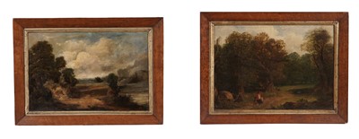 Lot 1024 - Attributed to Frederick Richard Lee RA - Four landscape views | oil