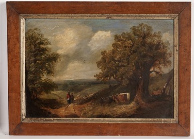 Lot 1024 - Attributed to Frederick Richard Lee RA - Four landscape views | oil