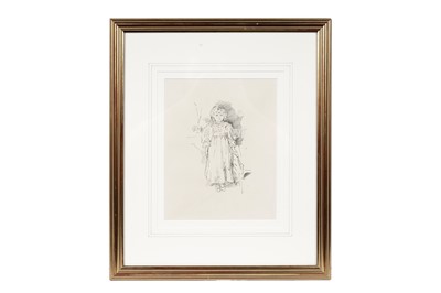 Lot 912 - James Abbott McNeill Whistler RBA - Little Evelyn | lithograph