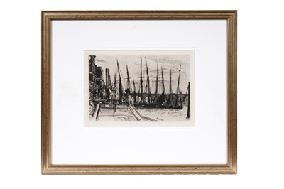 Lot 913 - James Abbott McNeill Whistler RBA - Billingsgate | etching