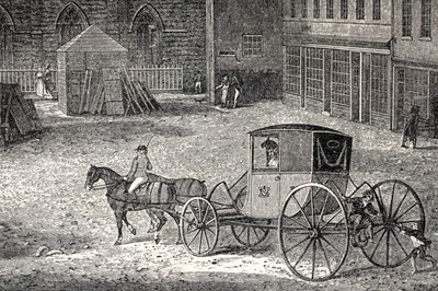 Lot 904 - Charlton Nesbit - A North View of St. Nicholas' Church | wood engraving