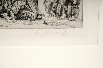 Lot 906 - Auguste Brouet - Cirque Ambulant | etching