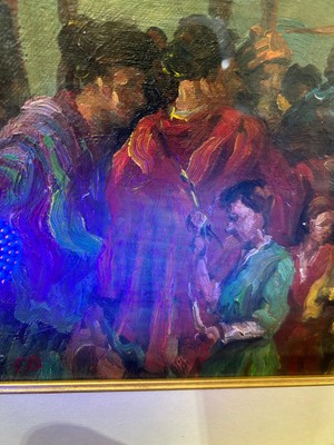 Lot 202 - Attributed to Sir Frank Brangwyn - Port Commerce | oil