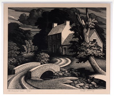 Lot 269 - George Mackley - The Deserted Farm | wood engraving