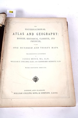 Lot 279 - The International Atlas and Geography