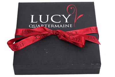 Lot 683 - Lucy Quartermaine: a "One Drop" pattern silver necklace