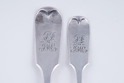 Lot 188 - A quantity of late 19th/early 20th Century American silver flatware and cutlery