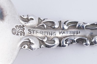 Lot 188 - A quantity of late 19th/early 20th Century American silver flatware and cutlery