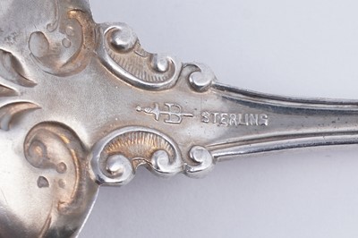 Lot 188 - A quantity of late 19th/early 20th Century American silver flatware and cutlery