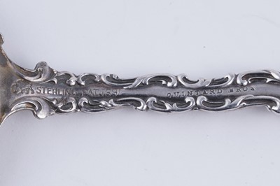 Lot 188 - A quantity of late 19th/early 20th Century American silver flatware and cutlery