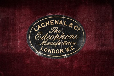 Lot 15 - A Lachenal 'Edeophone' concertina