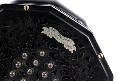 Lot 15 - A Lachenal 'Edeophone' concertina
