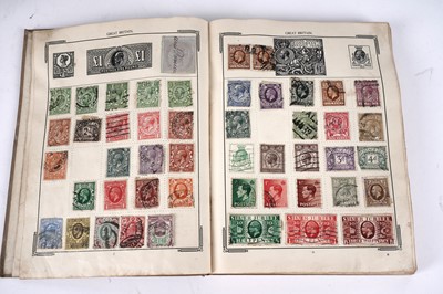 Lot 255 - A selection of holiday-type postcards; and a quantity of British and World stamps