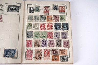 Lot 255 - A selection of holiday-type postcards; and a quantity of British and World stamps