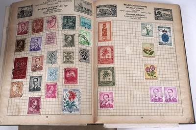 Lot 255 - A selection of holiday-type postcards; and a quantity of British and World stamps