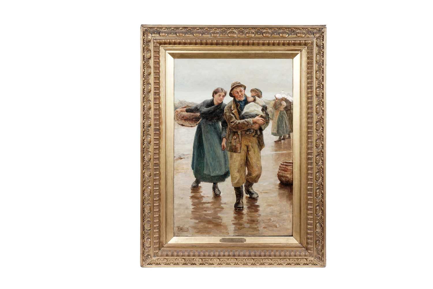 Lot 757 - Robert Jobling - Grandfather's Pride | oil