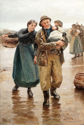 Lot 757 - Robert Jobling - Grandfather's Pride | oil