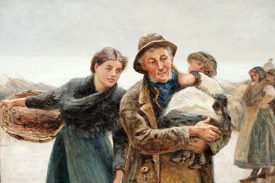 Lot 757 - Robert Jobling - Grandfather's Pride | oil