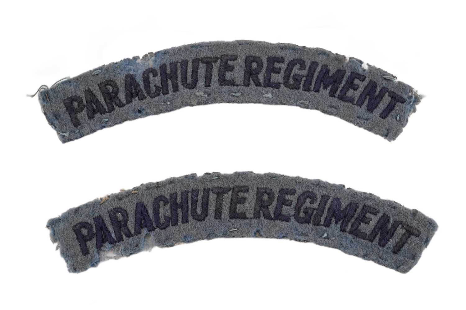 Lot 159 - Two Parachute Regiment arm titles