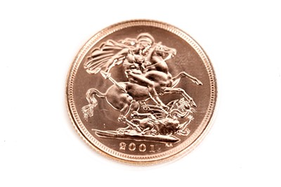 Lot 546 - An Elizabeth II 2001 gold sovereign
