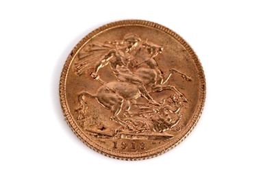Lot 540 - A George V 1913 gold sovereign