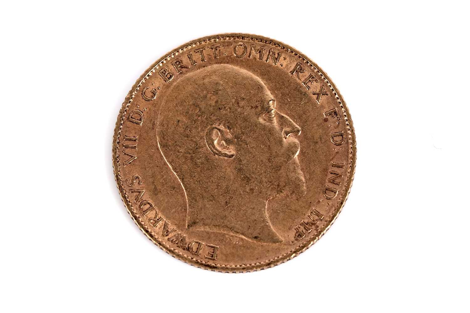 Lot 554 - An Edward VII 1905 gold half sovereign