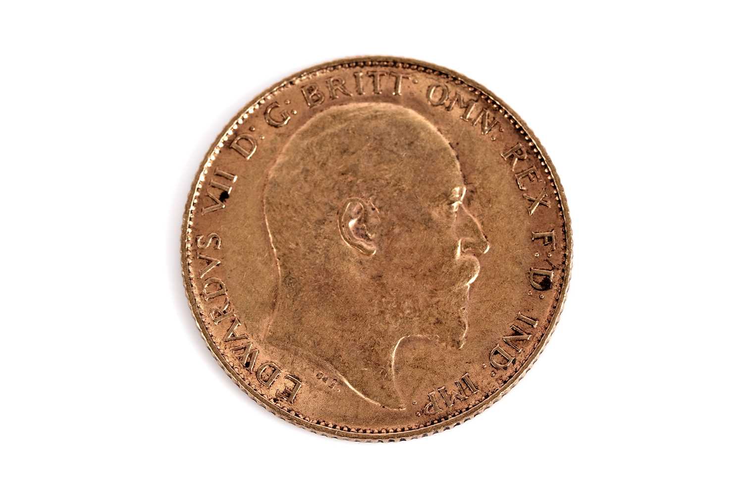Lot 548 - A George V 1910 gold half sovereign