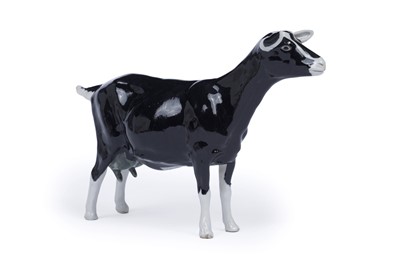 Lot 778 - Harper Shebeg Pottery, Isle of Man: eight figures of goats and sheep