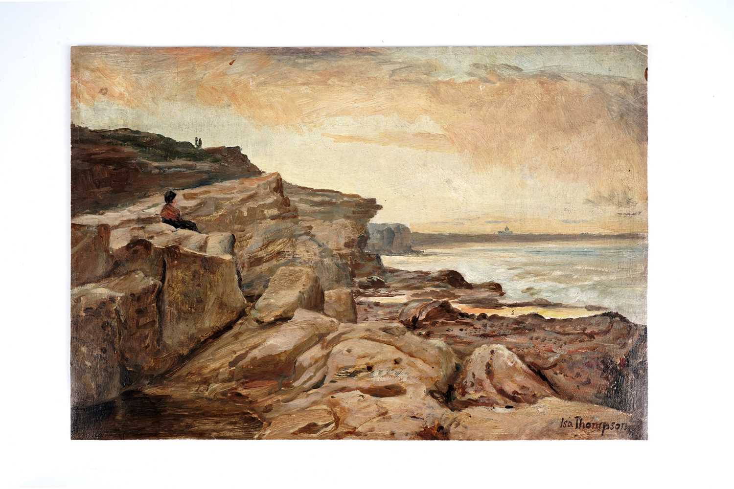Lot 20 - Isa Jobling (née Thompson) - Table Rocks Looking North towards St. George's Church | oil