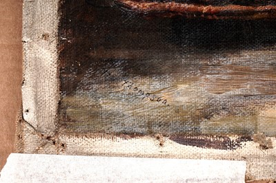 Lot 629 - Isa Jobling (Isa Thomspon) - The Oyster Shuckers | oil