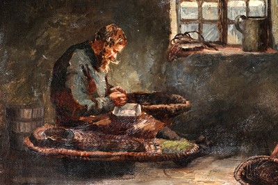 Lot 629 - Isa Jobling (Isa Thomspon) - The Oyster Shuckers | oil