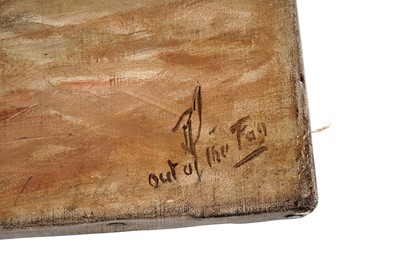 Lot 767 - Robert Jobling - Out of the Fog | oil