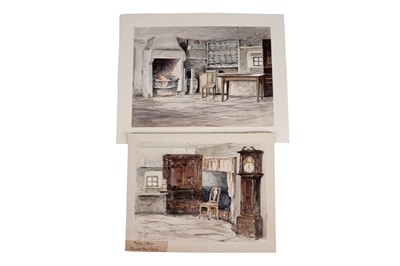 Lot 798 - Robert Jobling - Burns' Cottage, The Auld Cleg Biggin | watercolour