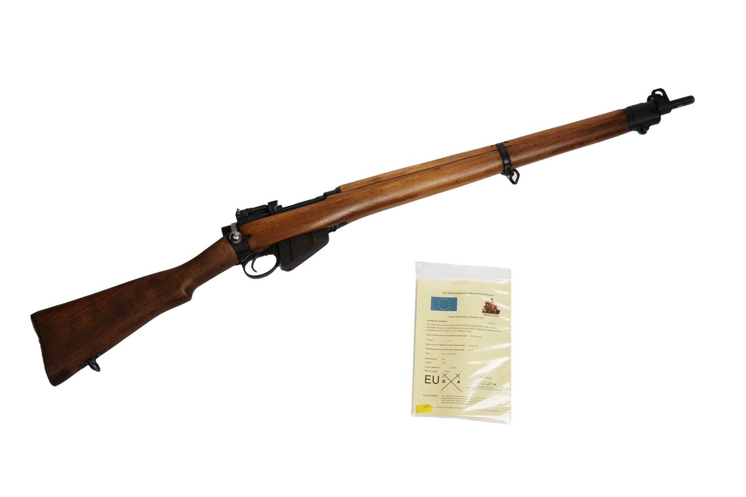 Lot 241 - A deactivated No.4 Mk2 .303 bolt action rifle